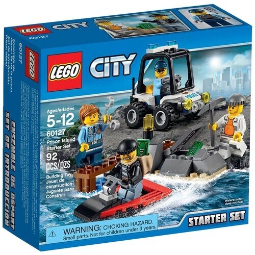 Конструктор LEGO City 60127 Тюремный остров для начинающих, 92 дет. от компании М.Видео - фото 1