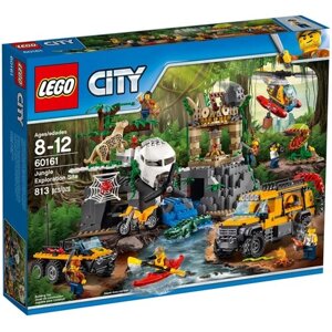 Конструктор LEGO City 60161 База исследователей джунглей, 813 дет.