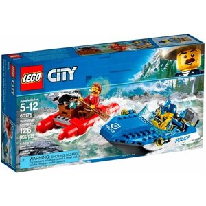 Конструктор LEGO City 60176 Бегство по горной реке, 126 дет.