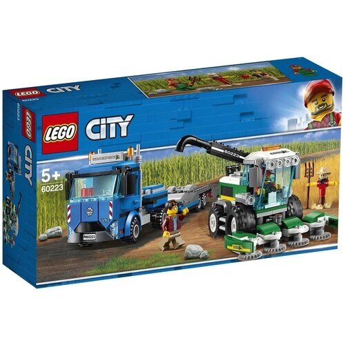 Конструктор LEGO City 60223 Транспортировщик для комбайнов, 358 дет. от компании М.Видео - фото 1
