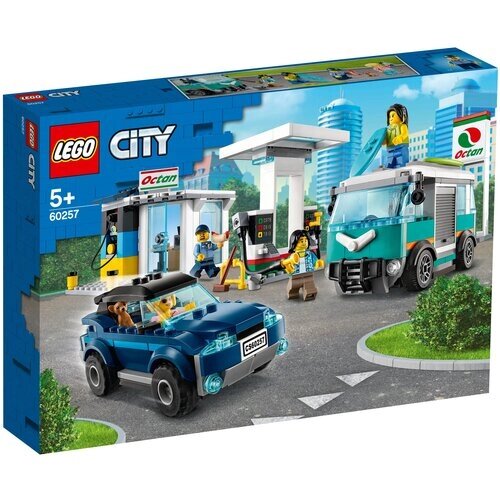 Конструктор LEGO City 60257 Станция технического обслуживания, 354 дет. от компании М.Видео - фото 1