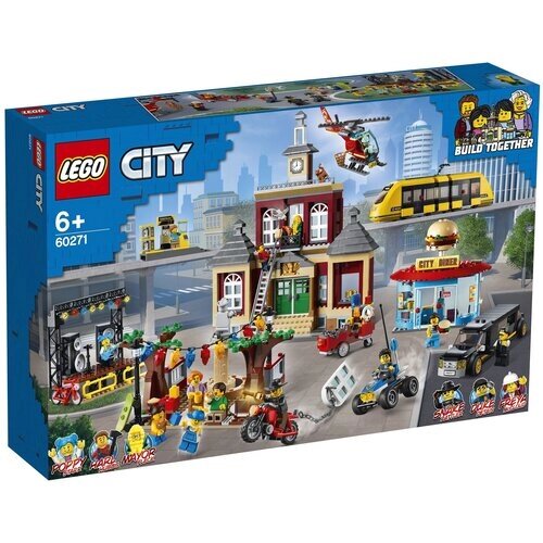 Конструктор LEGO City 60271 Городская площадь, 1517 дет. от компании М.Видео - фото 1