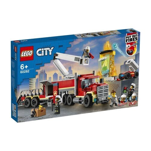 Конструктор LEGO City 60282 Команда пожарных, 380 дет. от компании М.Видео - фото 1