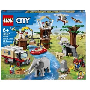 Конструктор LEGO City 60307 Лагерь спасения дикой природы, 503 дет.