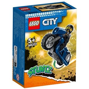 Конструктор LEGO City 60331 Туристический трюковой мотоцикл, 10 дет.