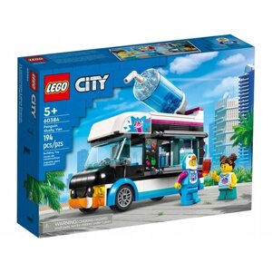 Конструктор LEGO City 60384 Penguin Slushy Van, 194 дет.