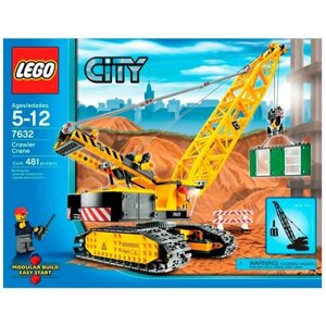 Конструктор LEGO City 7632 Гусеничный Кран, 481 дет.