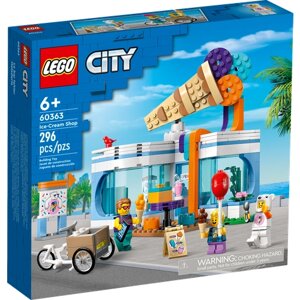 Конструктор LEGO City Ice Cream Shop 60363, 296 дет.