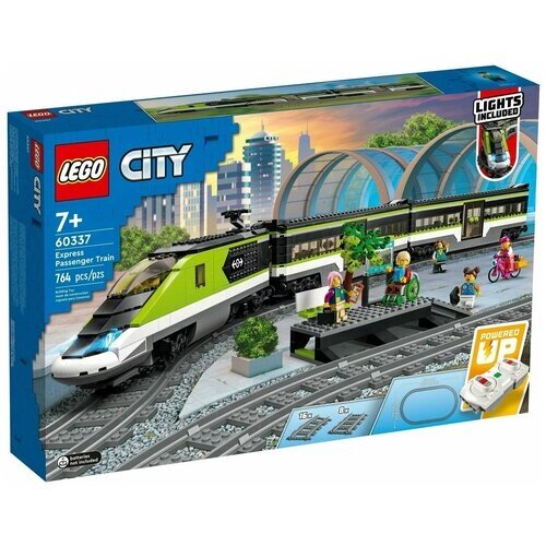 Конструктор LEGO City - Пассажирский экспресс-поезд 60337 от компании М.Видео - фото 1