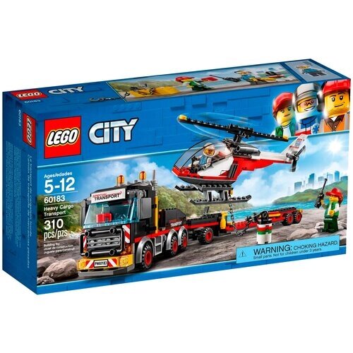 Конструктор LEGO City Перевозчик вертолета (LEGO 60183) от компании М.Видео - фото 1