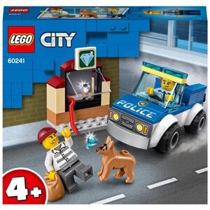 Конструктор LEGO City Police 60241 Полицейский отряд с собакой, 67 дет.