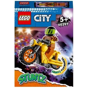 Конструктор LEGO City Stunt 60297 Разрушительный трюковый мотоцикл