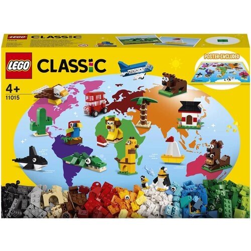 Конструктор LEGO Classic 11015 Вокруг света, 950 дет. от компании М.Видео - фото 1