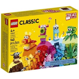 Конструктор LEGO Classic 11017 Творческие монстры, 140 дет.