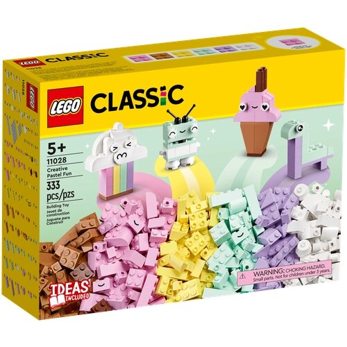 Конструктор LEGO Classic 11028 Творческое пастельное веселье Creative Pastel Fun, 333 дет. от компании М.Видео - фото 1