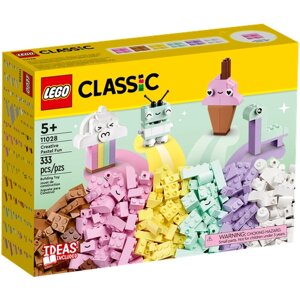 Конструктор LEGO Classic 11028 Творческое пастельное веселье Creative Pastel Fun, 333 дет.