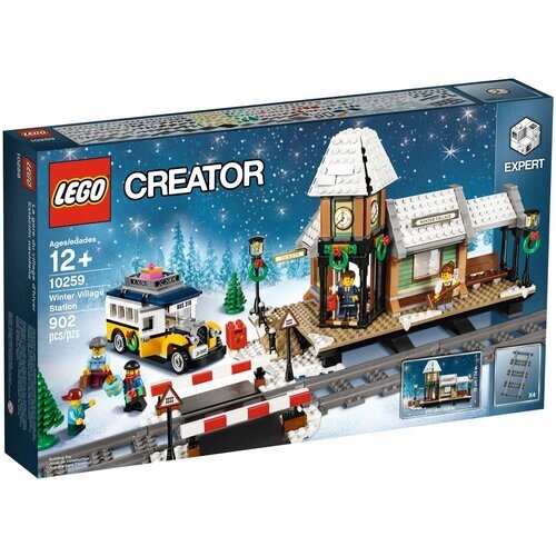 Конструктор LEGO Creator 10259 Железнодорожная станция зимой, 902 дет. от компании М.Видео - фото 1