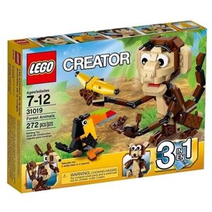 Конструктор LEGO Creator 31019 Забавные животные, 272 дет.