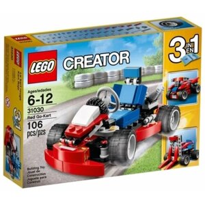 Конструктор LEGO Creator 31030 Красный гоночный карт, 106 дет.