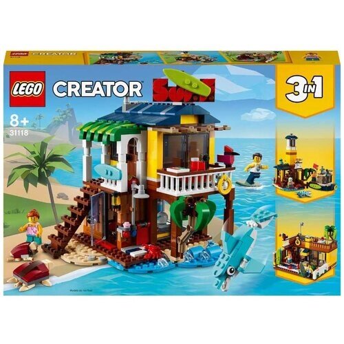 Конструктор LEGO  Creator 31118 Пляжный домик серферов от компании М.Видео - фото 1