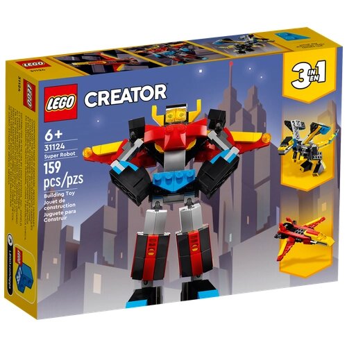 Конструктор LEGO Creator 31124 Суперробот, 159 дет. от компании М.Видео - фото 1