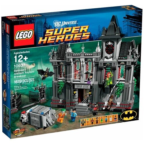 Конструктор LEGO DC Super Heroes 10937 Раскрытие убежища в Аркхеме, 1619 дет. от компании М.Видео - фото 1