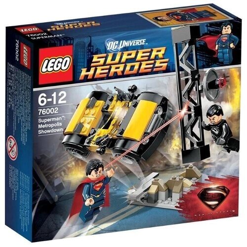 Конструктор LEGO DC Super Heroes 76002 Супермэн: схватка в Метрополисе, 119 дет. от компании М.Видео - фото 1
