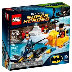 Конструктор LEGO DC Super Heroes 76010 Бэтмен: Пингвин дает отпор, 136 дет.