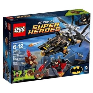 Конструктор LEGO DC Super Heroes 76011 Атака на Бэтмена, 184 дет.