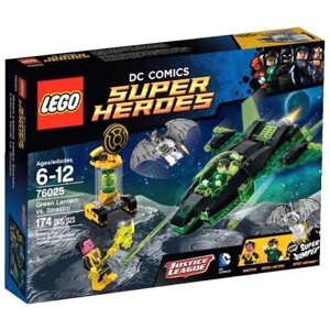 Конструктор LEGO DC Super Heroes 76025 Зелёный Фонарь против Синестро, 174 дет.