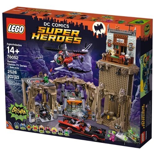 Конструктор LEGO DC Super Heroes 76052 Пещера Бэтмена, 2526 дет. от компании М.Видео - фото 1
