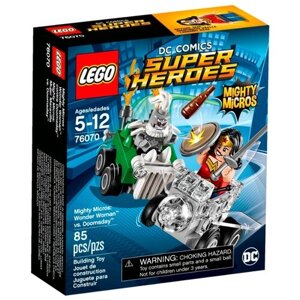 Конструктор LEGO DC Super Heroes 76070 Судный день против Чудо-женщины, 85 дет.