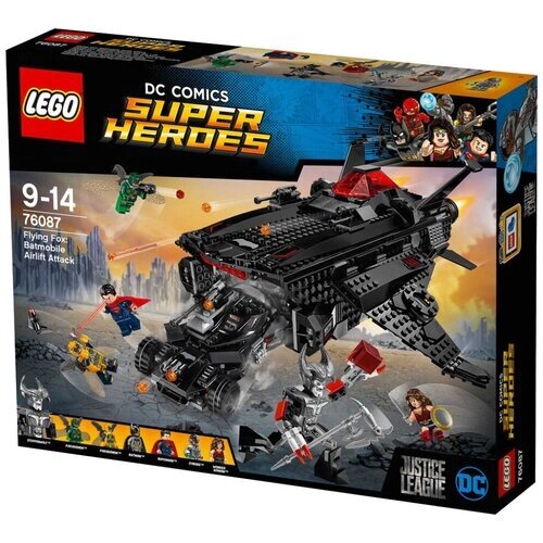 Конструктор LEGO DC Super Heroes 76087 Нападение с воздуха, 955 дет. от компании М.Видео - фото 1