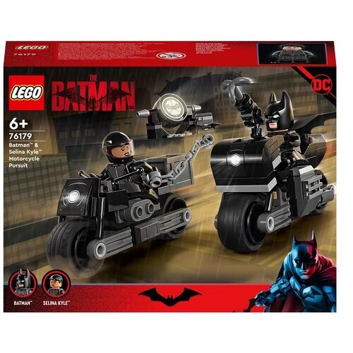 Конструктор LEGO DC Super Heroes 76179 Бэтмен и Селина Кайл: погоня на мотоцикле, 149 дет. от компании М.Видео - фото 1