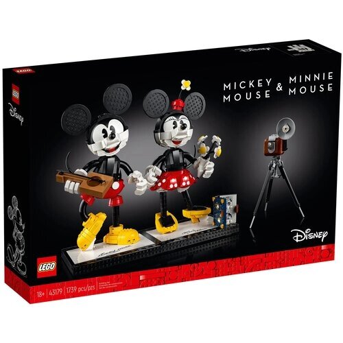 Конструктор LEGO Disney 43179 Микки Маус и Минни Маус, 1739 дет. от компании М.Видео - фото 1