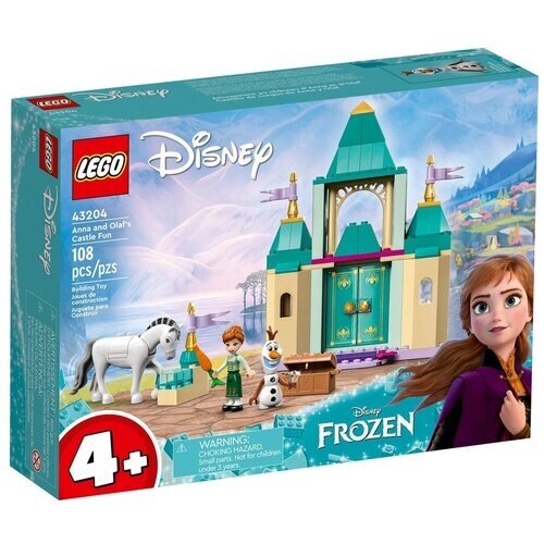 Конструктор LEGO Disney 43204 Веселье принцессы Анны и Олафа в замке, 108 дет. от компании М.Видео - фото 1