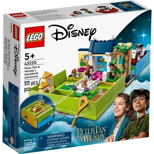 Конструктор LEGO Disney 43220 Приключение Питера Пэна и Венди по сборнику рассказов, 111 дет. от компании М.Видео - фото 1