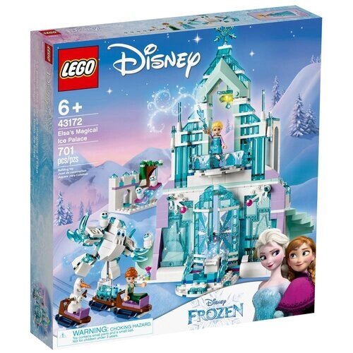 Конструктор LEGO Disney Princess 43172 Волшебный ледяной замок Эльзы, 701 дет. от компании М.Видео - фото 1