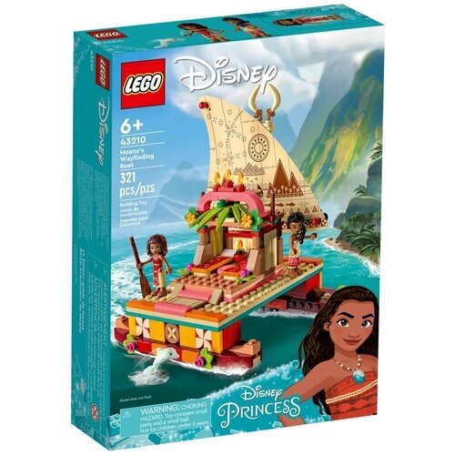 Конструктор LEGO Disney Princess 43210 Путеводная лодка Моаны, 321 дет. от компании М.Видео - фото 1