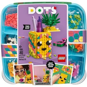 Конструктор LEGO DOTS 41906 Подставка для карандашей Ананас, 351 дет.