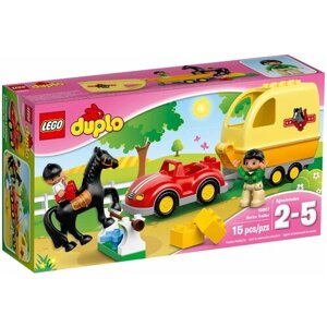 Конструктор LEGO DUPLO 10807 Трейлер для лошади, 15 дет.