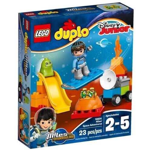 Конструктор LEGO DUPLO 10824 Космические приключения Майлза, 23 дет. от компании М.Видео - фото 1