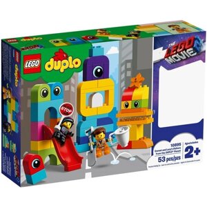 Конструктор Lego Duplo 10895 Конструктор LEGO DUPLO 10895 Пришельцы Эммет и Люси с планеты Дупло