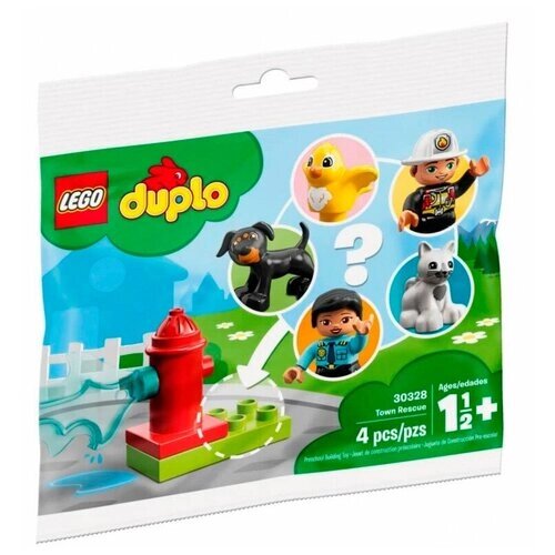 Конструктор LEGO DUPLO 30328 Спасение города, 4 дет. от компании М.Видео - фото 1
