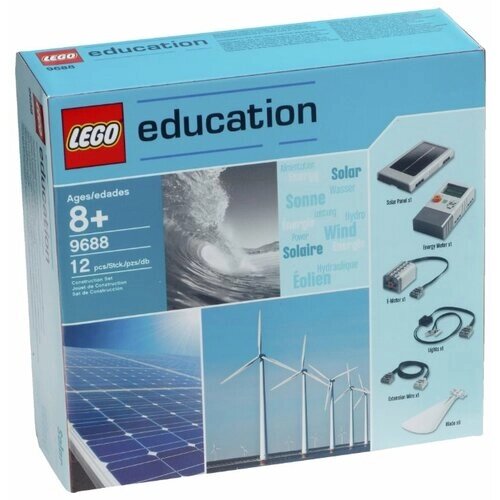 Конструктор LEGO Education Machines and Mechanisms 9688 Возобновляемые источники энергии, 12 дет. от компании М.Видео - фото 1