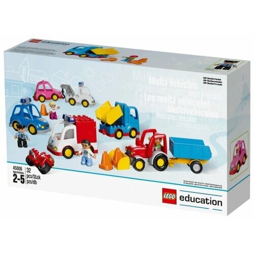 Конструктор LEGO Education PreSchool DUPLO 45006 Муниципальный транспорт, 32 дет. от компании М.Видео - фото 1