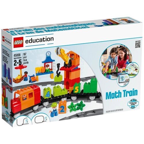 Конструктор LEGO Education PreSchool DUPLO 45008 Математический поезд от компании М.Видео - фото 1