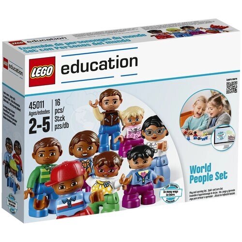 Конструктор LEGO Education PreSchool DUPLO 45011 Люди мира, 16 дет. от компании М.Видео - фото 1