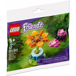 Конструктор LEGO Friends 30417 Цветок и бабочка