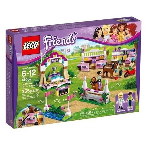 Конструктор LEGO Friends 41057 Конно-спортивный праздник в Хартлейк, 355 дет. от компании М.Видео - фото 1